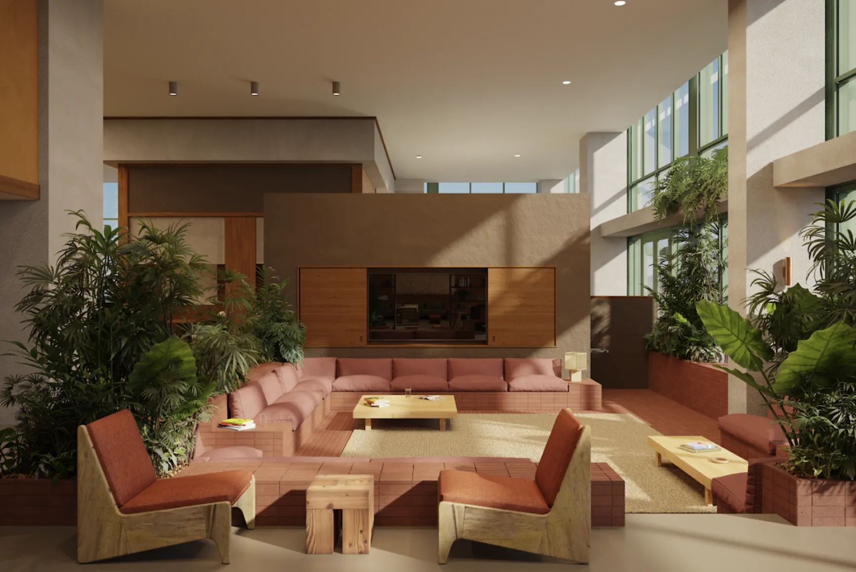 The Sunken Living Room at Ray Phoenix
